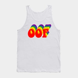 Rainbow Oof (Version 2) Tank Top